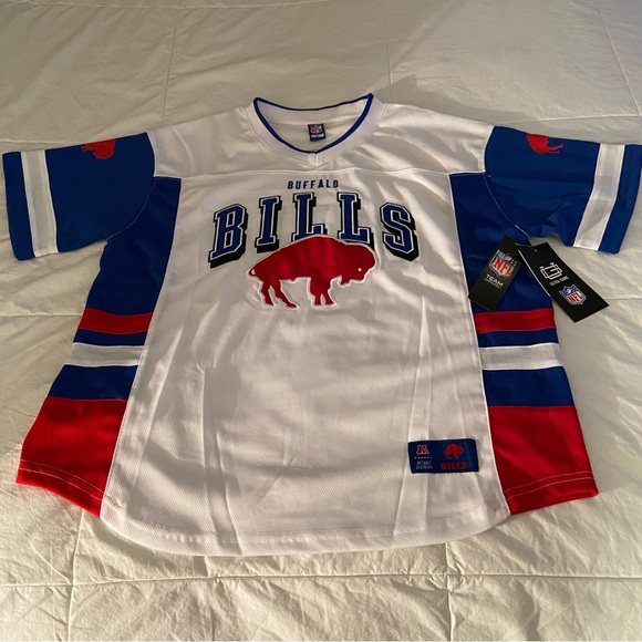 ❤️BUFFALO🦬BILLS🏈LADIES 
FOOTBALL JERSEY💙❗️ - Picture 1 of 16